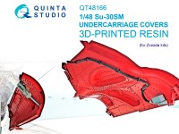 Quinta studio QT48166 Створки шасси Су-30СМ (Звезда) 1/48