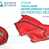 Quinta studio QT48166 Створки шасси Су-30СМ (Звезда) 1/48