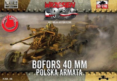 First To Fight FTF-72036 Зенитная пушка Bofors 40mm 1/72