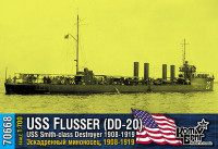 Combrig 70668 USS Smith-class DD-20 Flusser, 1908-1919 1/700