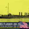 Comrig 70668 USS Smith-class DD-20 Flusser, 1908-1919 1/700