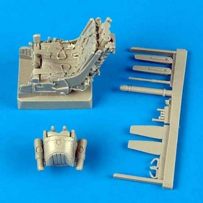 QuickBoost QB32050 MiG-29A ejection seat with safety belts 1/32