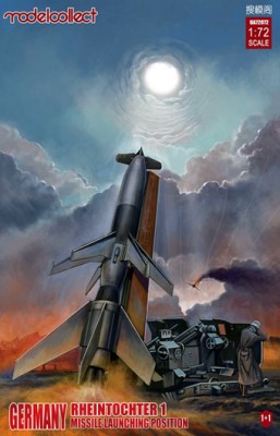 Modelcollect UA72072 German Rheintochter 1 Missile Launching Position 1+1 1/72