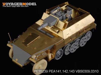 Voyager Model PE35239 WWII German Sd.Kfz.250/8 &quot;Stummel&quot; (For DRAGON 6425) 1/35