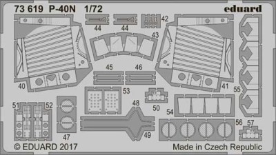Eduard 73619 P-40N 1/72