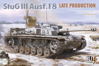 Takom 8014 StuG III Ausf. F/8 Late 1/35