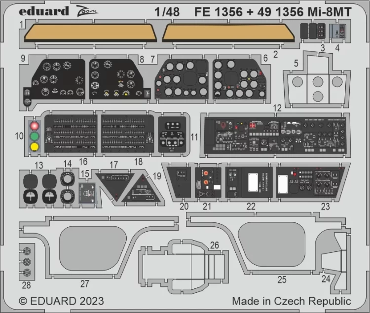 Eduard FE1356 Mi-8MT (TRUMP) 1/48