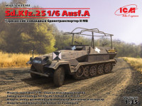 ICM 35102 Машина управления войсками Sd.Kfz.251/6 Ausf.A 1/35