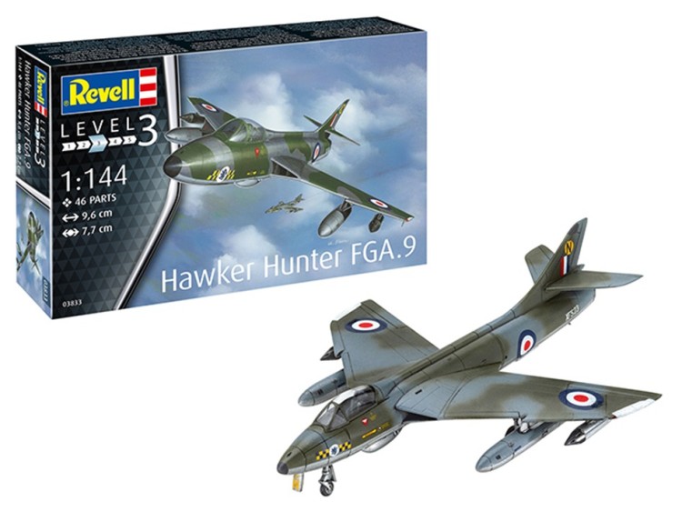 Revell 03833 Hawker Hunter FGA.9 1/144