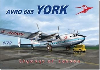 Mach 2 MACHGP082 Avro York Skyways of London 1/72