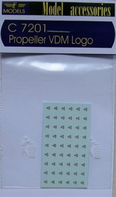 LF Model C7201 Decals Propeller VDM Logo 1/72