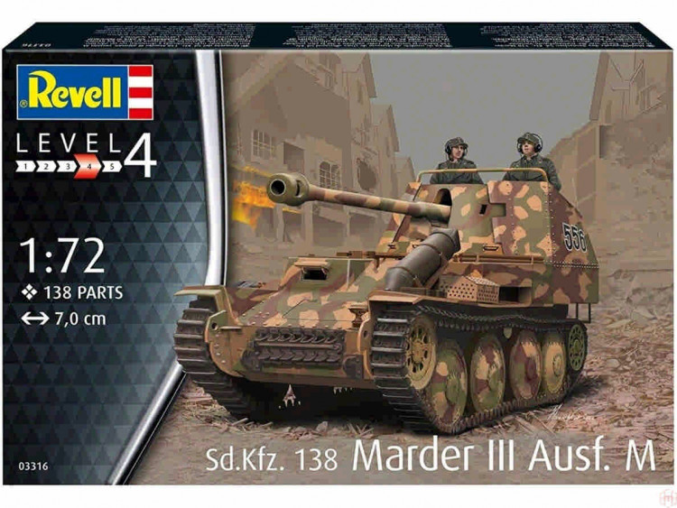 Revell 03316 Marder III Ausf. M 1/72