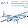 Quinta Studio QDS-48424 Mosquito FB Mk.VI/NF Mk.II (Tamiya) (малая версия) 1/48