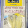 LF Model D7206 Misawa wingtip tanks for F-80 Shooting Star 1/72