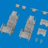 Eduard 6481190 BRASSIN F-16I SUFA ejection seats PRINT (GWH) 1/48