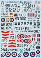Print Scale 72-244 De Havilland DH.103 Hornet 1/72