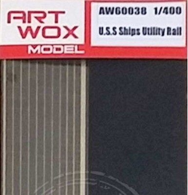 Artwox Model AW60038 U.S.S Ships Utility Rail 1/400