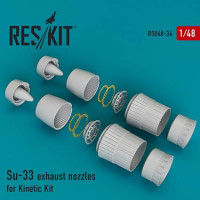 Reskit RSU48-0036 Su-33 exhaust nozzles (KINETIC) 1/48