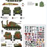 Star Decals 35-C1078 M4A3 Gun Tank and Flame Tank. M4A3 Sherman on Iwo Jima. 4th and 5th Tank Battalion. Previously sold as Bison-Decal 35082 1/35