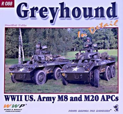Wwp Publications PR88 Publ. M8/20 Greyhound in detail