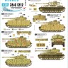 Star Decals 35-C1212 Pz.Kpfw.IV Ausf.G - Late productionEastern Front 1943-44.11. Pz-Division, Pz-Div. Grossdeuschland, SS-Pz-Grenadier Div. LSSAH,SS-Pz-Grenadier Div. Das Reich, SS-Pz-Grenadier Div. Totenkopf 1/35