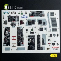 Reskit K32049 F-4D - interior 3D (TAM) 1/32