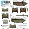 Star Decals 35-C1330 British LVT-4 Buffalo Mk.IV.From Arnheim to the crossing of Rhine and Elbe Rivers. NOTE: Same marking options as on the discontinued Star-Decals set 35-C1084. All markings of this set have been redesigned or corrected