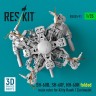 Reskit RSU35-091 SH-60B, SH-60F, HH-60H folded main rotor set 1/35