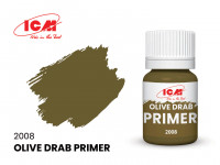 ICM C2008 Грунтовка, цвет Оливковый(Olive Drab), 17 мл