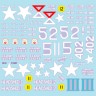 Star Decals 35-C1441 US M113 in Vietnam # 3.M577A1 Command Post Carrier.1/17th Cavalry, 1/5th Mech Infantry, 1/50th Mech Infantry 1/35
