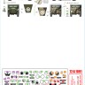Star Decals 72-A1091 SA Tanks and AFVs in ItalySouth African Sherman IIA, Sherman Firefly VC, Sherman V AOP, M3A1 Scout Car, Humber Scout Car 1/72