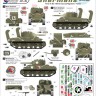 Star Decals STAR35973 U.S. Shermans in Normandy. 741st Tank Battalion, 66th Armoured Regiment and 'Tonto' 1/35