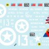 Star Decals STAR35973 U.S. Shermans in Normandy. 741st Tank Battalion, 66th Armoured Regiment and 'Tonto' 1/35
