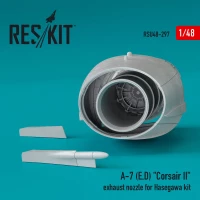 Reskit RSU48-0297 A-7 (E,D) 'Corsair II' exhaust nozzle (HAS) 1/48