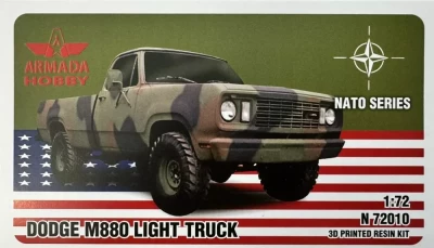 Armada Hobby N72010 Dodge M880 Light Truck (3D resin kit) 1/72