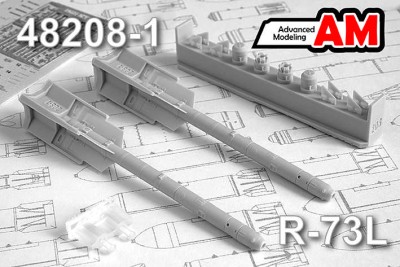 Advanced Modeling AMC 48208-1 Авиационная управляемая ракета Р-73Л 1/48