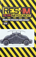 Res-Im RESIM-7208 1/72 Skoda PA-II German radio version (resin kit)