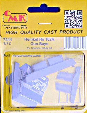 CMK 7444 Heinkel He 162A Gun Bays (SP.HOBBY) 1/72