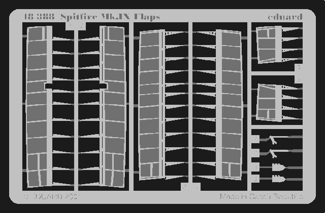 Eduard 48388 Spitfire Mk.IX flaps HAS