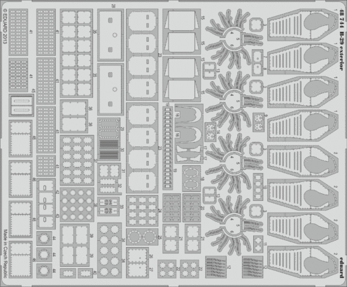 Eduard 48744 B-29 exterior
