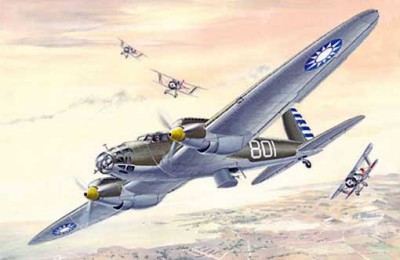 Roden 72021 Heinkel 111A 1/72