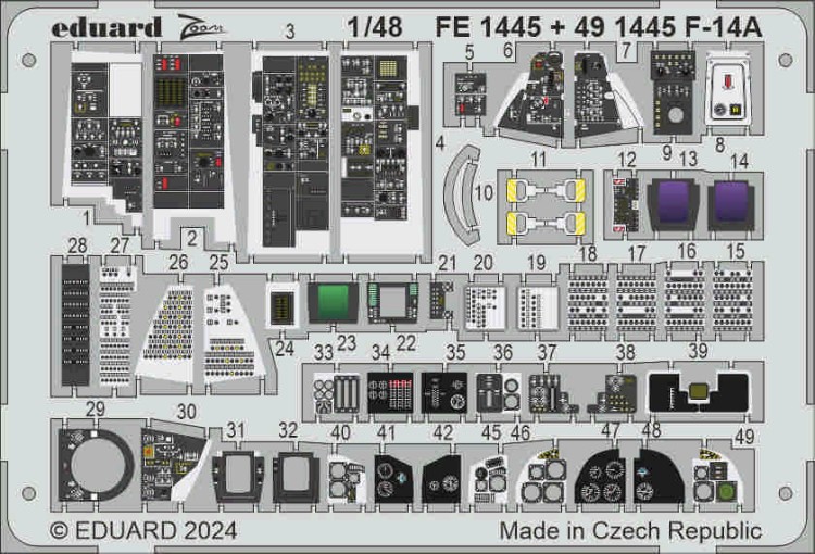 Eduard BIG49418 F-14A (G.W.H.) 1/48