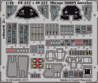 Eduard 49557 Mirage 2000N interior S.A.