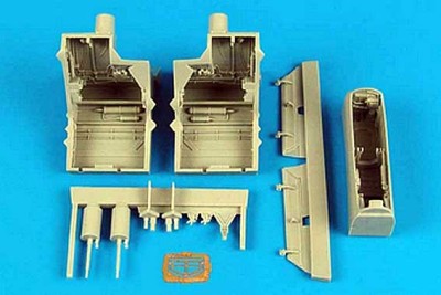 Aires 4500 F-22A Raptor wheel bays 1/48