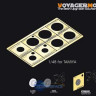 Voyager Model TEZ035 WWII AFV Road Wheels Stenciling Templates (For TAMIYA) 1/35