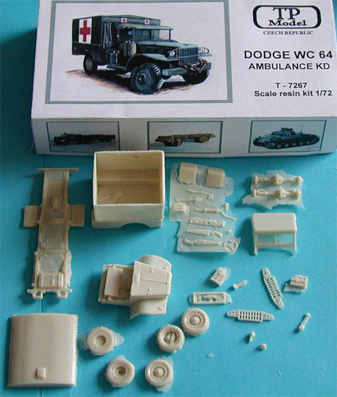 TP Model T-7267 Dodge WC-64Amb.KDRES 1/72