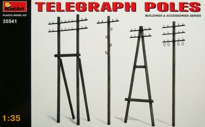 MiniArt 35541 Telegraph Poles 1/35