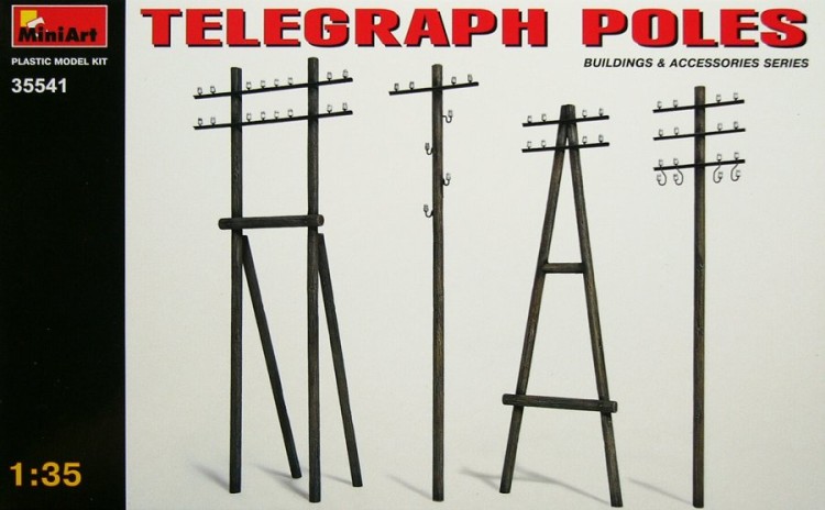 MiniArt 35541 Telegraph Poles 1/35