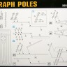 MiniArt 35541 Telegraph Poles 1/35