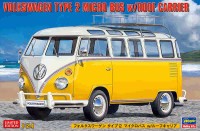 Hasegawa 20689 Микроавтобус Volkswagen Type 2 с багажником на крыше (Limited Edition) 1/24